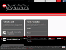 Tablet Screenshot of fasttriatlon.com